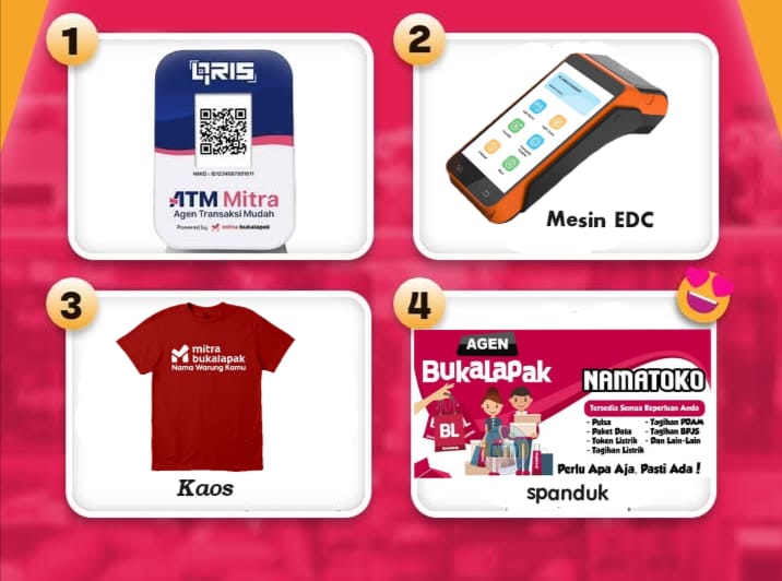 Alat Promosi Mitra Bukalapak